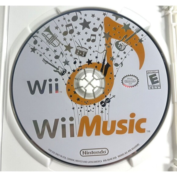 Wii Music Nintendo Wii 2008 Complete with Manual Tested - Picture 4 of 9